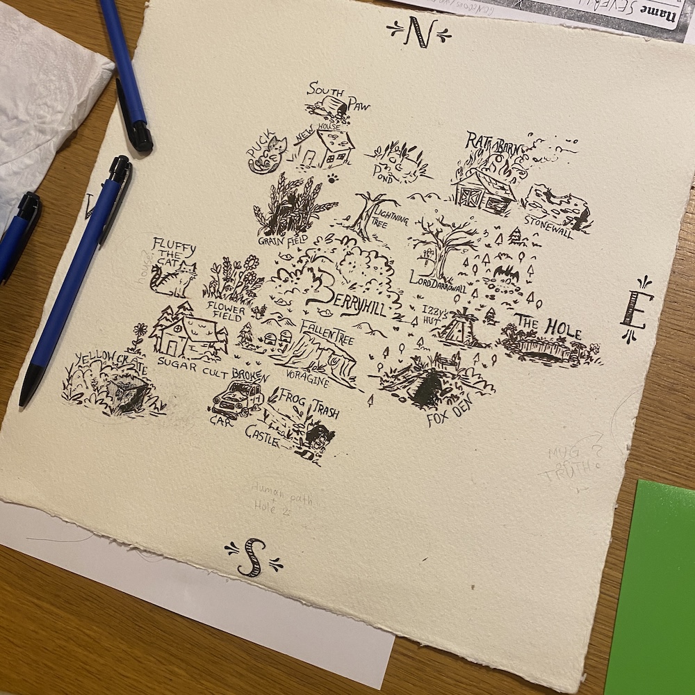 A map of Berryhill